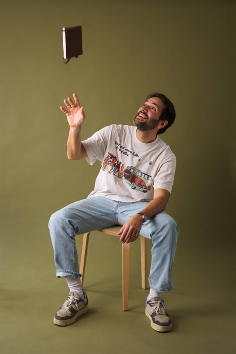 Studio portrait of Alfonso V. Acuña
